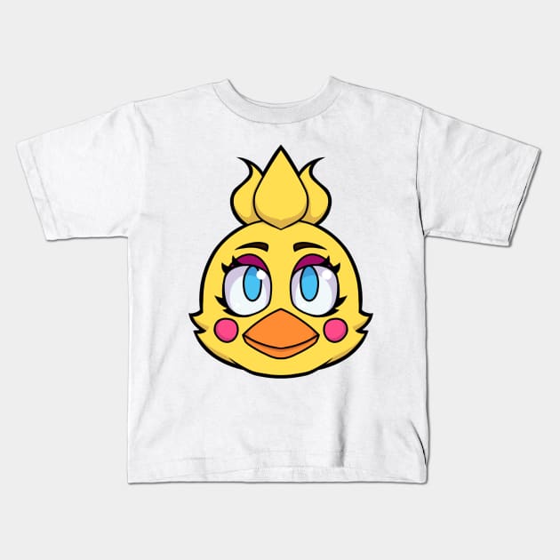 Toy Chica - FNaF Kids T-Shirt by WhiteRabbitWeirdo